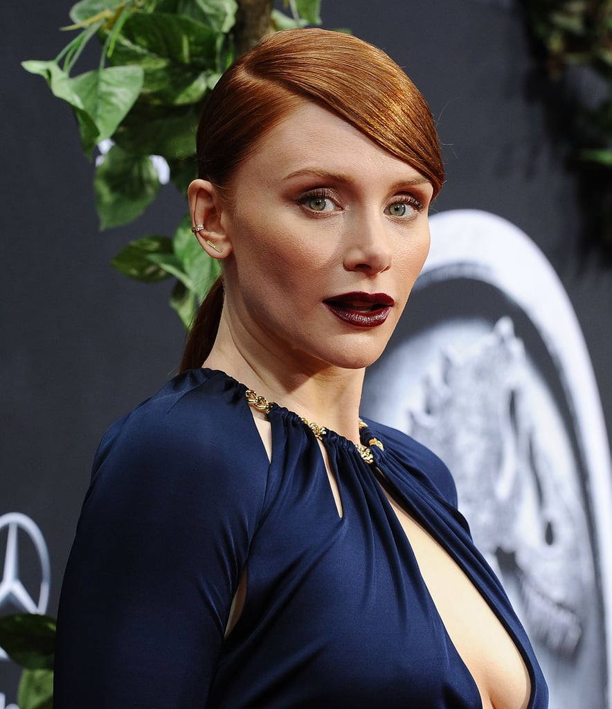 Bryce Dallas Howard With a Deep Side Part