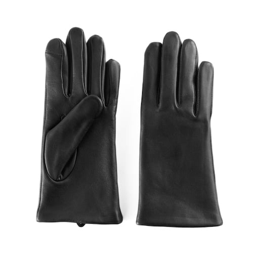 Women's Apt. 9 Fleece Lined Leather Tech Gloves