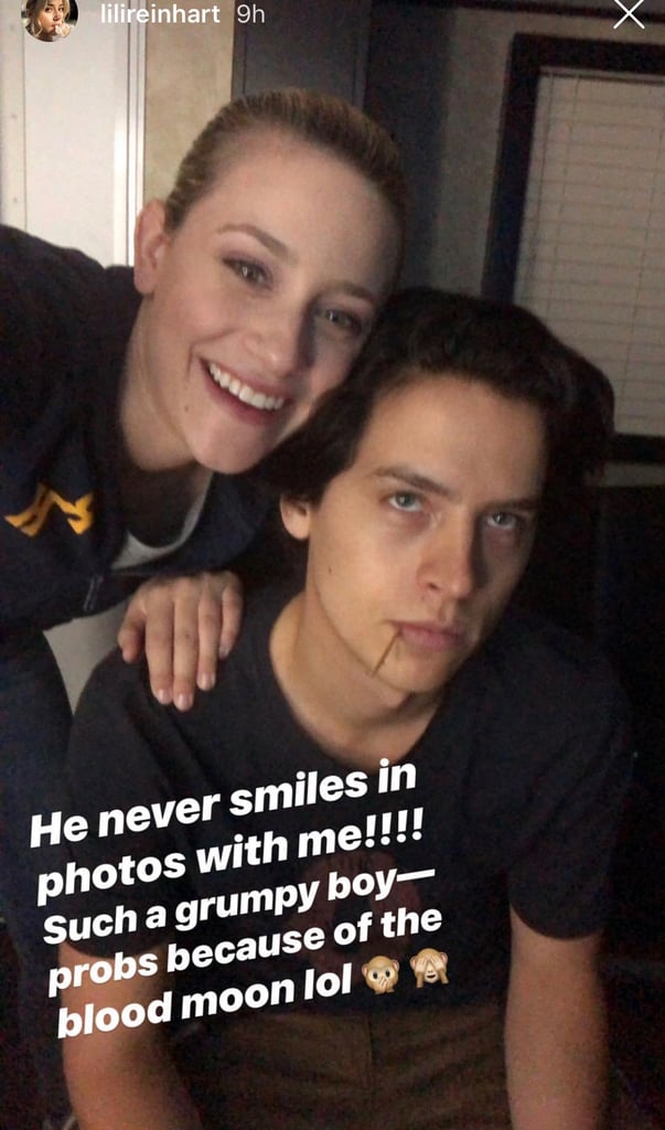 Lili Reinhart and Cole Sprouse Spend Lunar Eclipse Together