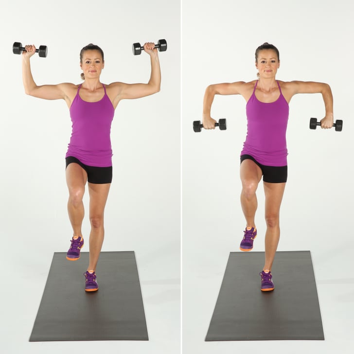 Single-Leg Scarecrow | Best Arm Exercises With Dumbbells ...