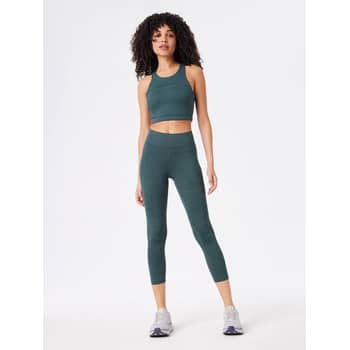 Good Idea Ellie Summer Performance Cropped Leggings Yoga Pants