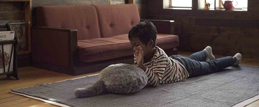 Cushioned Cat Tail Robot Pillow