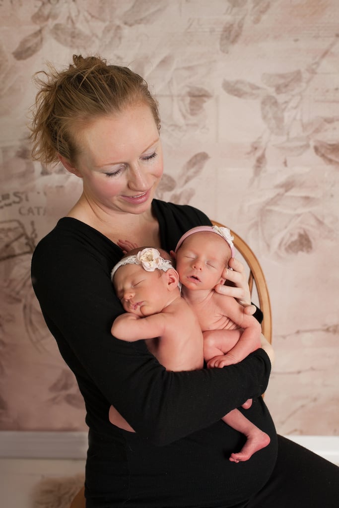 2 Sets of Twins Newborn Photo Shoot