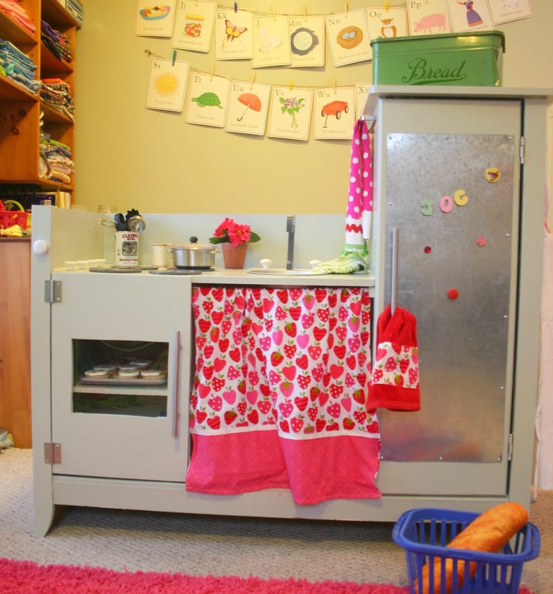 Upcycle Your Changing Table Into a Play Kitchen