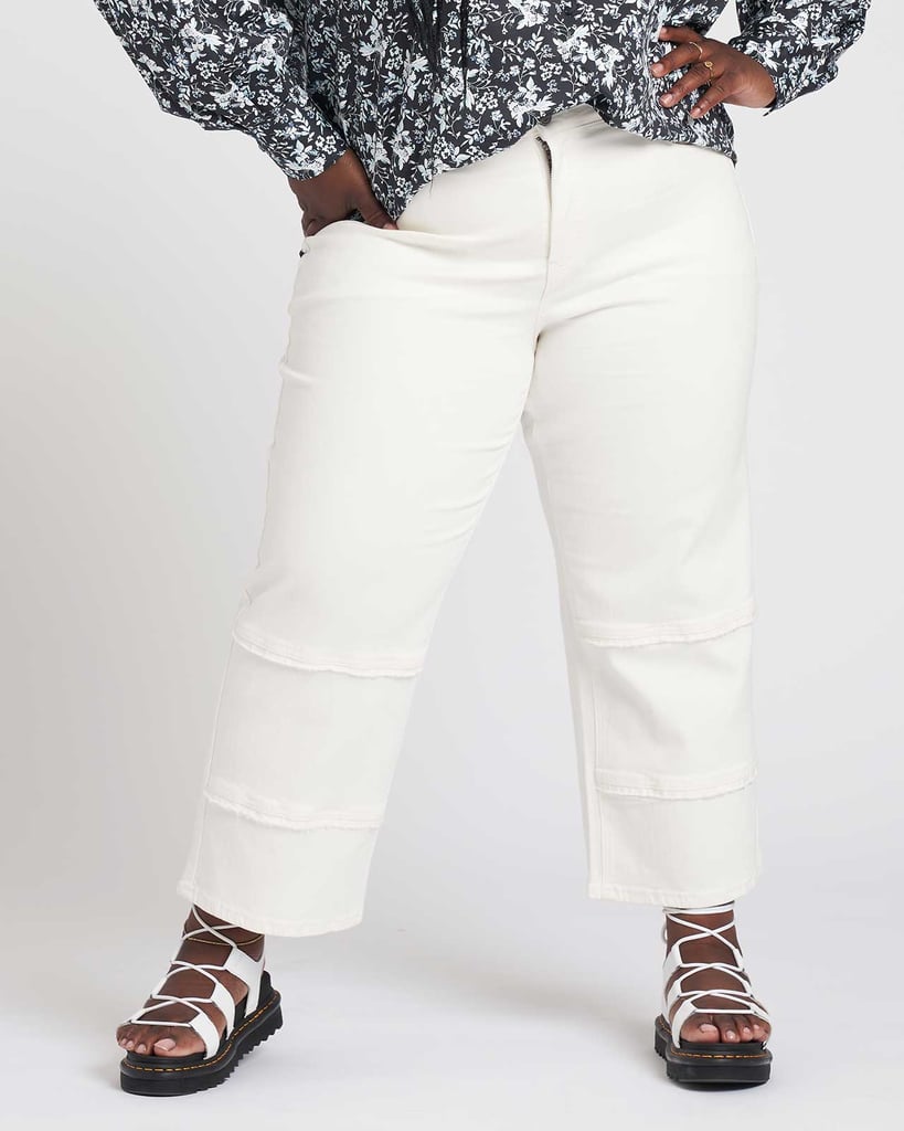 Universal Standard x Erdem Hana Patchwork Jeans