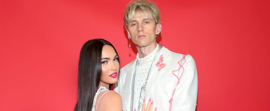 Megan Fox's Silver French Engagement Manicure Is a Must See