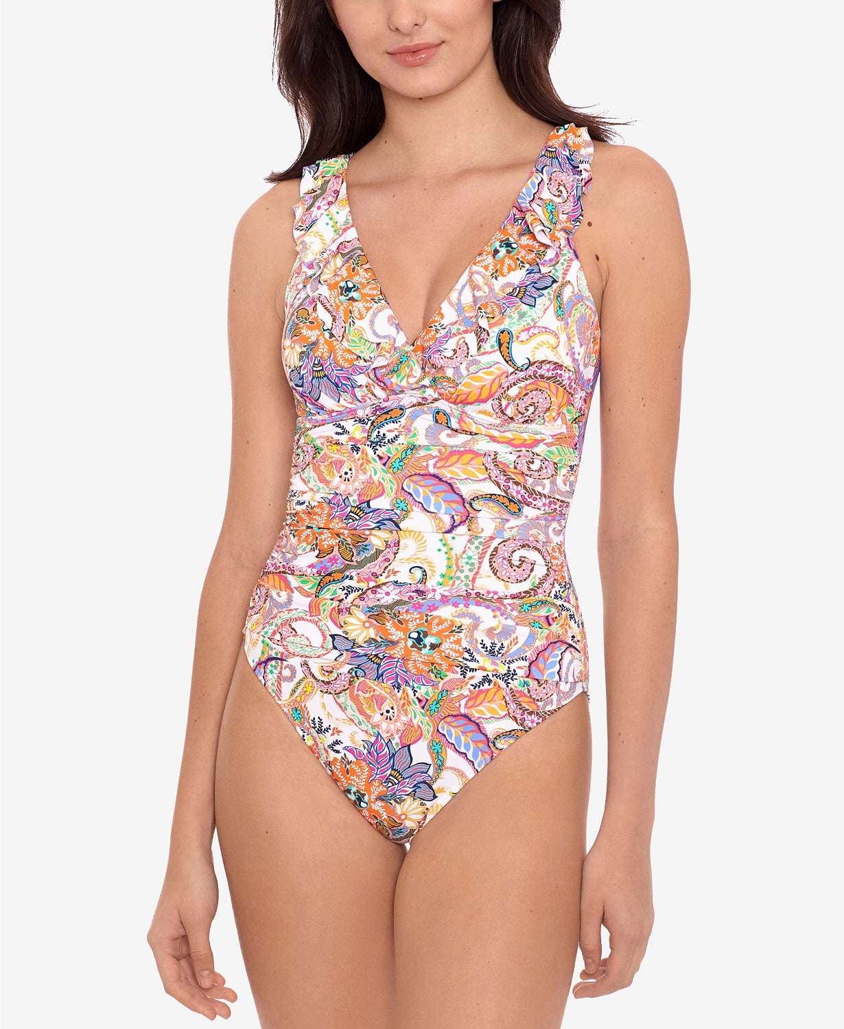 Lauren by Ralph Lauren Paisley One-Piece Swimsuit | These Printed Bathing  Suits Might Just Have You Breaking Up With Your Solid Ones | POPSUGAR  Fashion Photo 17