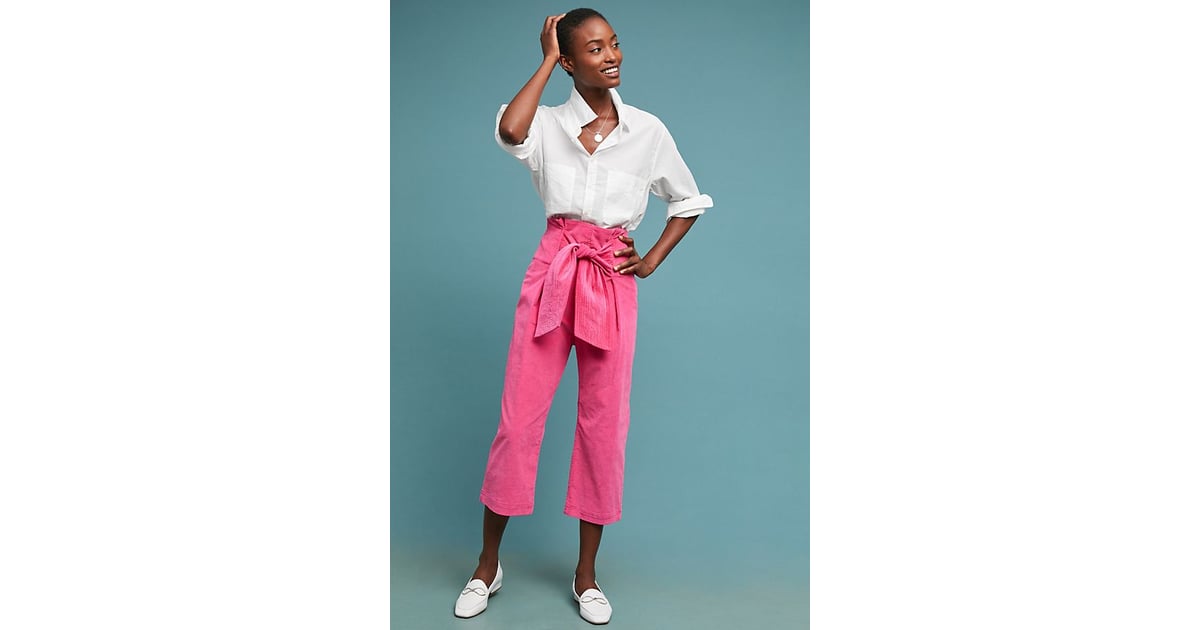 PAPER London Corduroy Twin Trousers | How to Wear Paper Bag Pants ...