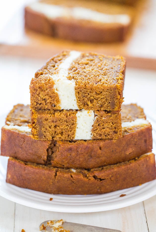 Cream Cheese Pumpkin Bread