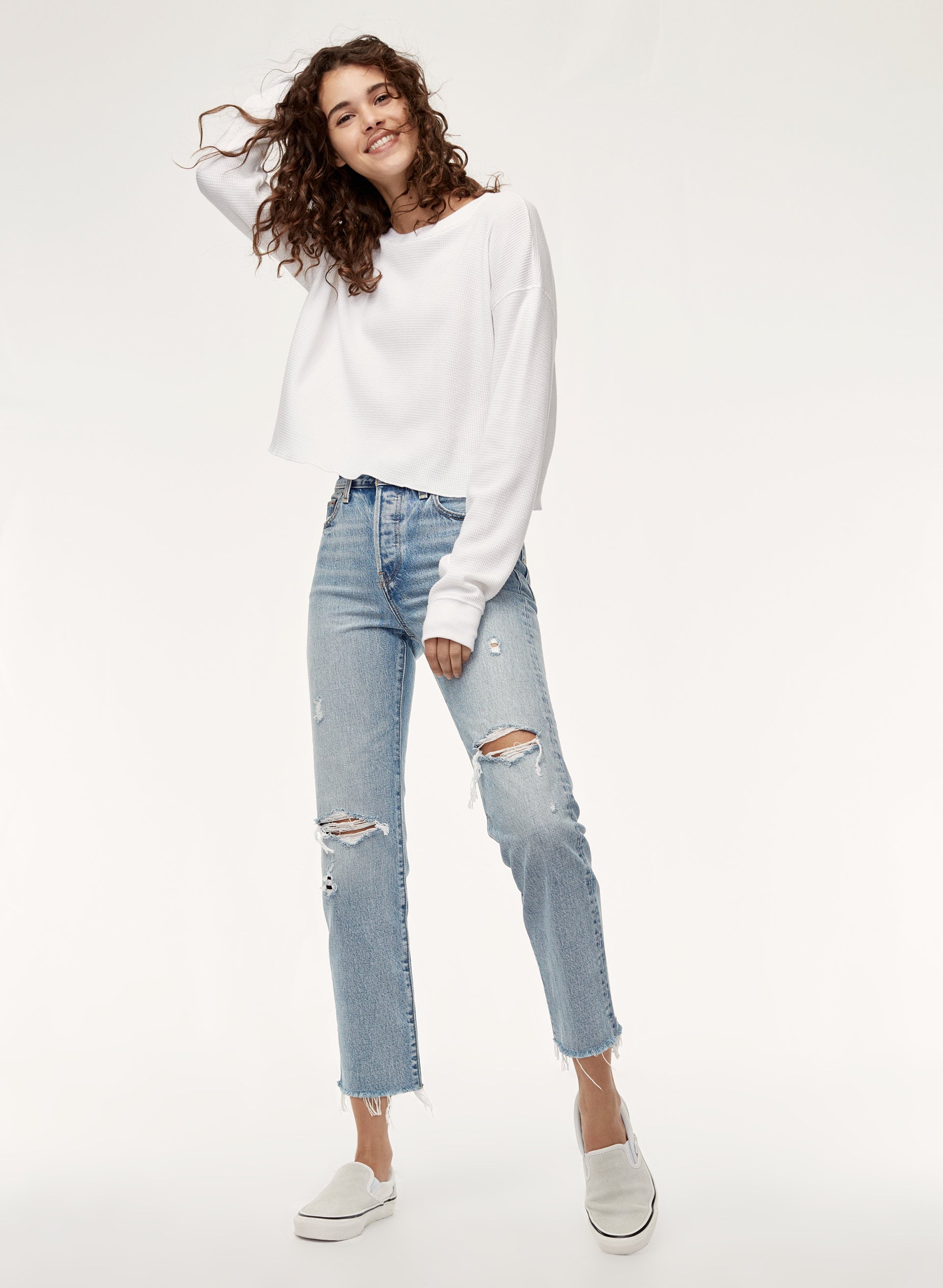 Levi's Wedgie Straight Jean | Fashion Girls! This Meghan Markle-Approved  Retailer Has All Your Summer Must Haves | POPSUGAR Fashion Photo 13
