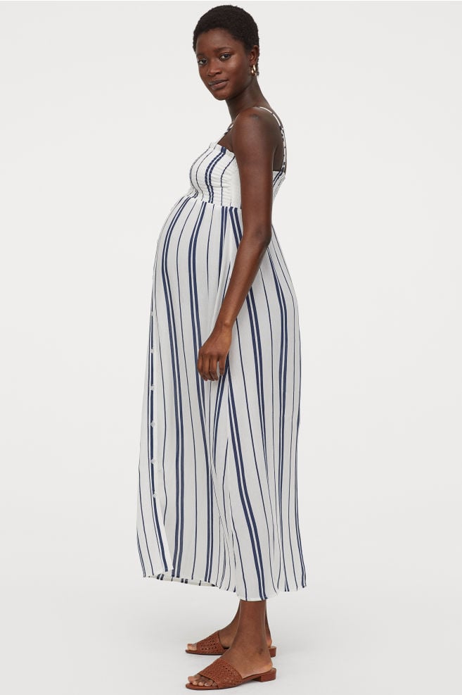 H&M MAMA Smocked Dress, 13 Lightweight Maternity Dresses — Because It's  Hot Outside!