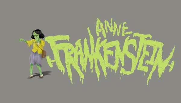 Anne Frankenstein 
The Concept: "The Manhattan Project is best known for inventing the atom bomb, but that wasn't its only creation. The scientists of this clandestine research program worked in the secret annex of their secret laboratory, behind the secret bookshelf in their secret building to create Anne Frankenstein — one part precocious Jewess, one part Gestapo-strangling monster. Some claim she was never deployed, but how does one account for Nazi soldiers found dead with finger-shaped bruises around their necks?"
The Real Deal: Anne Frank is one of the most important figures from the Holocaust thanks to her heartfelt diary that's touched millions around the world.
