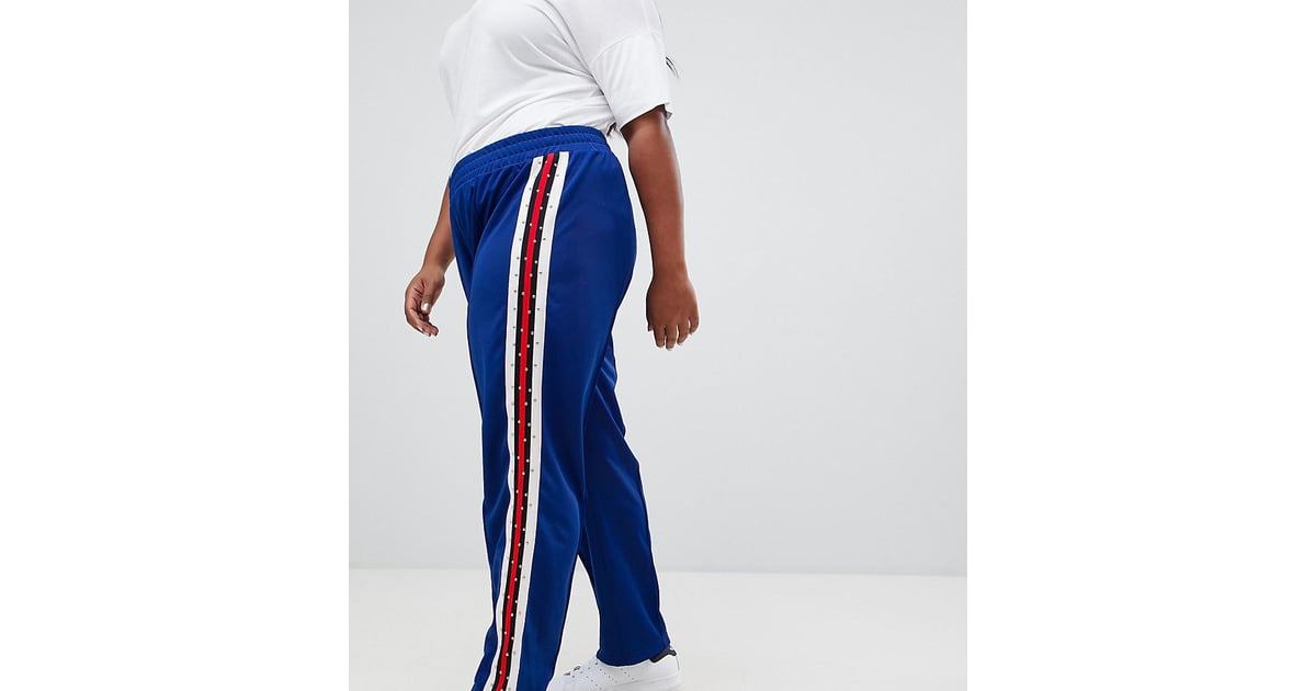 Poly Knit Solid With Side Tape Regular Fit Track Pant  KDB Deals