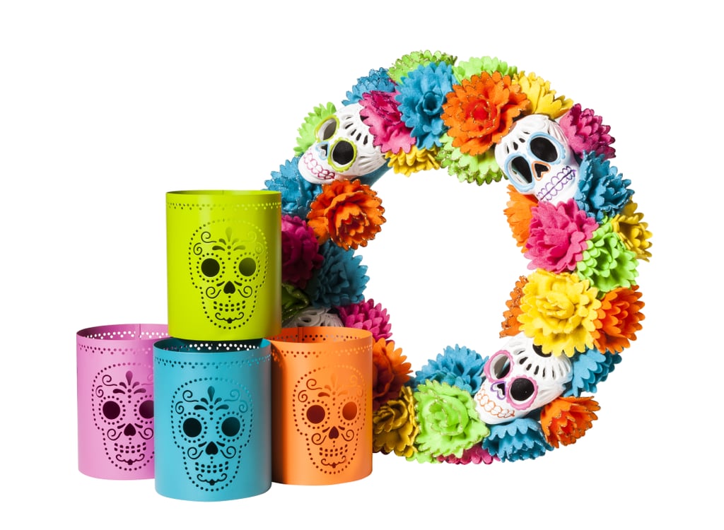 Day of the Dead Lanterns ($5), Day of the Dead Wreath ($20)