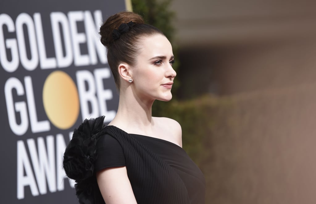 Rachel Brosnahan's Hair and Makeup 2018 Golden Globes