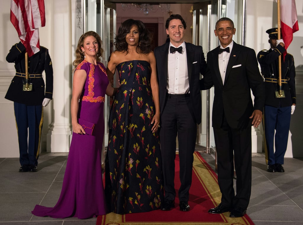 Sophie Gregoire-Trudeau's Dress at Canada State Dinner 2016