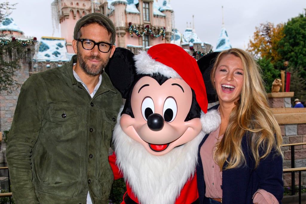 Blake Lively and Ryan Reynolds at Disneyland December 2016