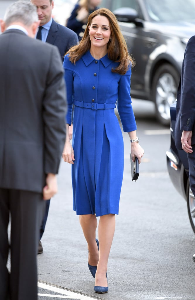 Kate Middleton Blue Eponine Dress November 2018