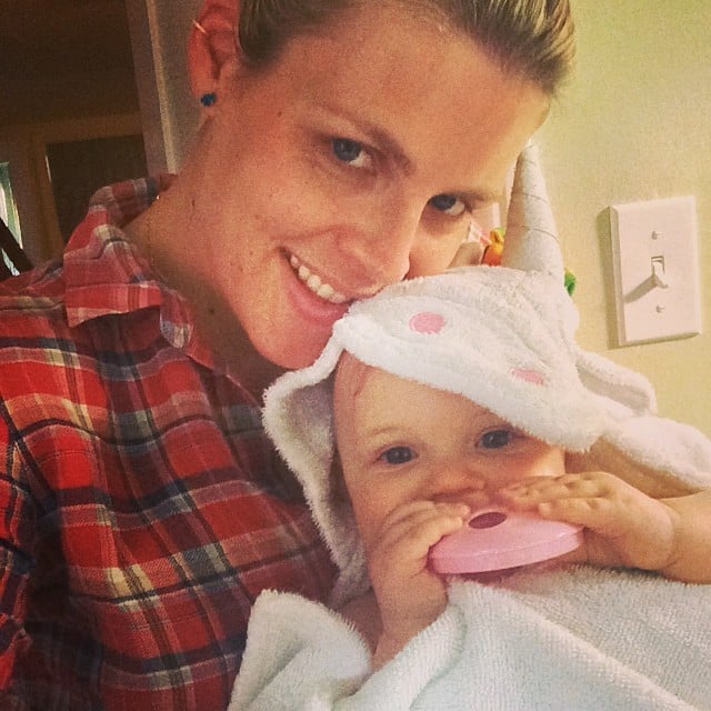 Did Busy Philipps catch a unicorn? No! It's just her baby daughter Cricket. 
Source: Instagram user busyphillips
