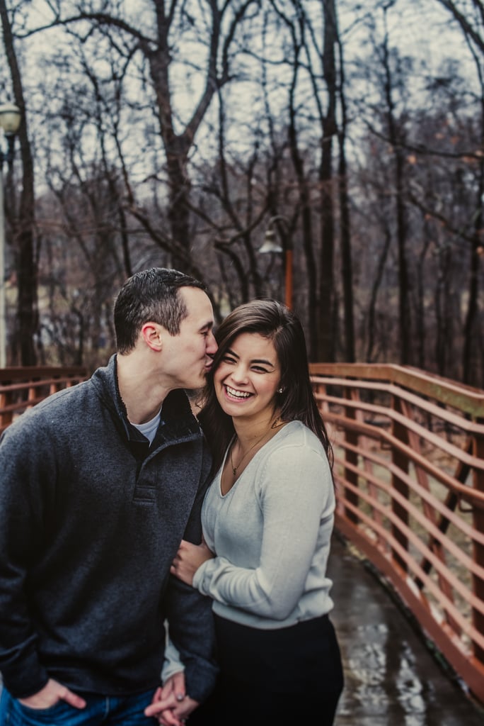 Rainy Engagement Shoot
