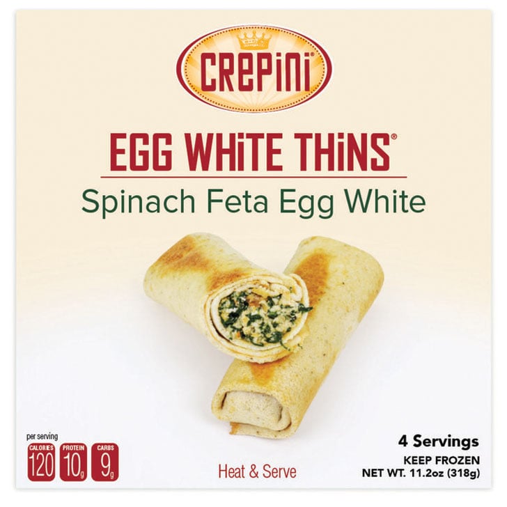 Crepini Egg White Thins Spinach Feta Roll-Ups