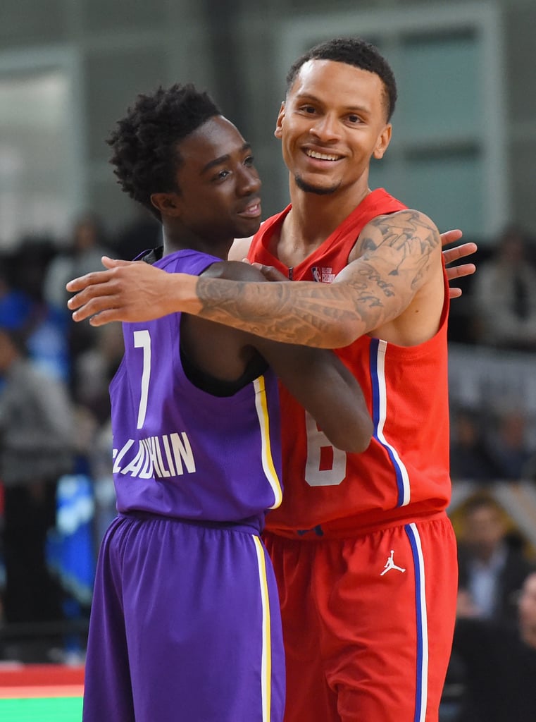 Pictures of Celebrities at 2018 NBA All-Star Celebrity Game