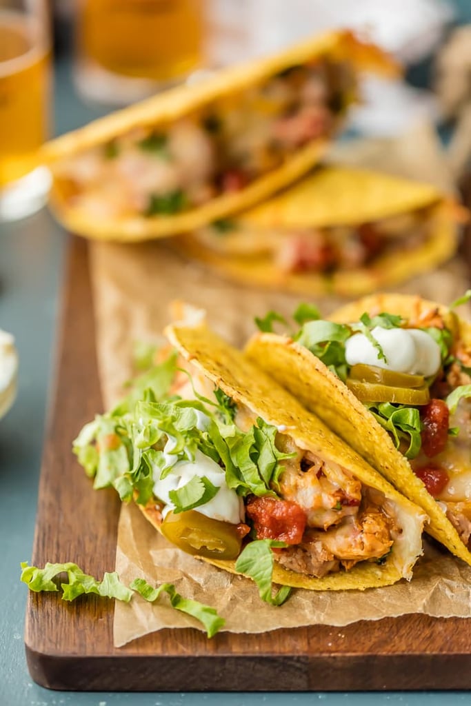 Baked Spicy Chicken Tacos