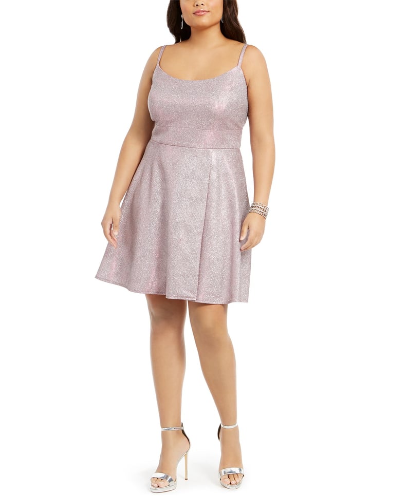 Morgan & Company Sparkle Fit & Flare Dress