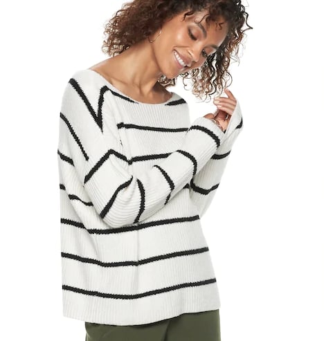 Striped Oversized Sweater
