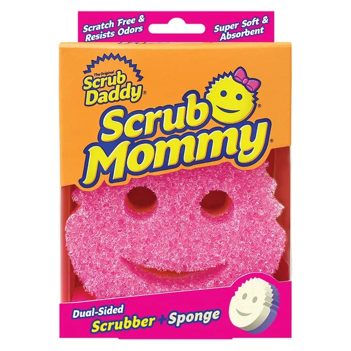 Scrub Daddy Dual-Sided Scrubber + Sponge