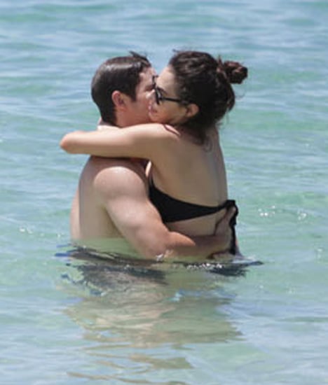 Shirtless Adam DeVine Shows PDA in Hawaii | Pictures