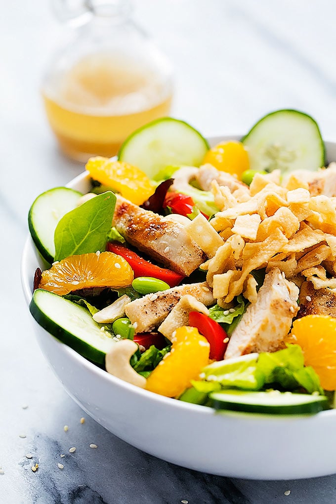Asian Citrus Chicken Salad