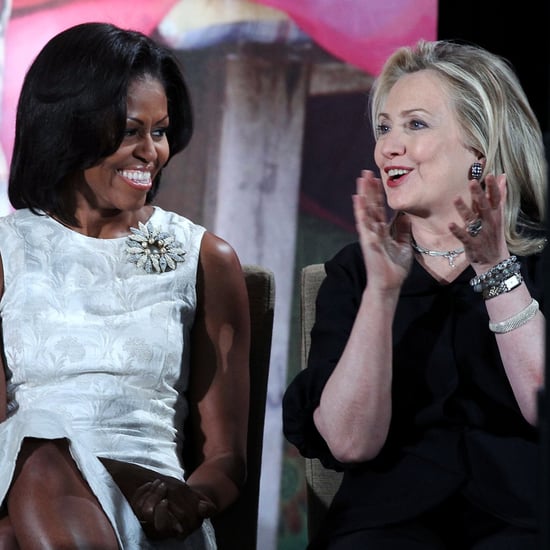 Michelle Obama and Hillary Clinton Campaign Together