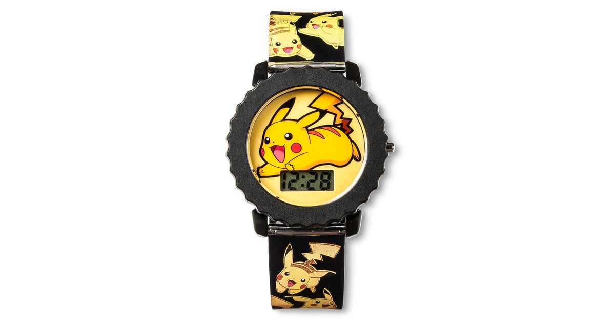 pokemon digital wrist watch