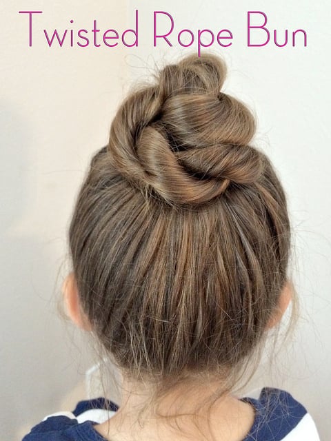 Twisted Rope Bun