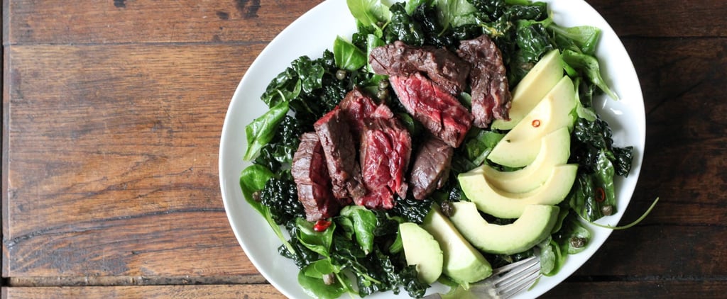 Kale Salad With Steak and Avocado Recipe
