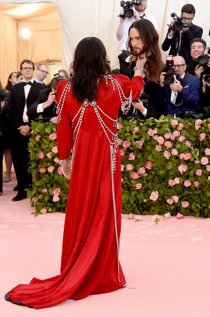 Jared Leto Carries Head at the Met Gala 2019