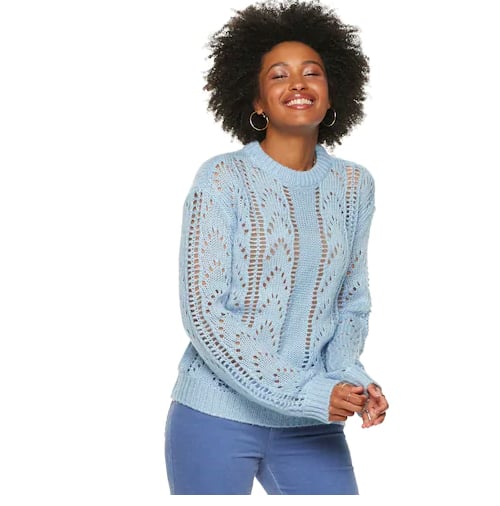 Pointelle Sweater