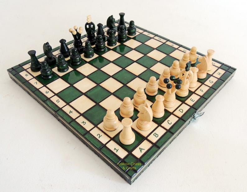 Handmade Kings Wooden Chess Set