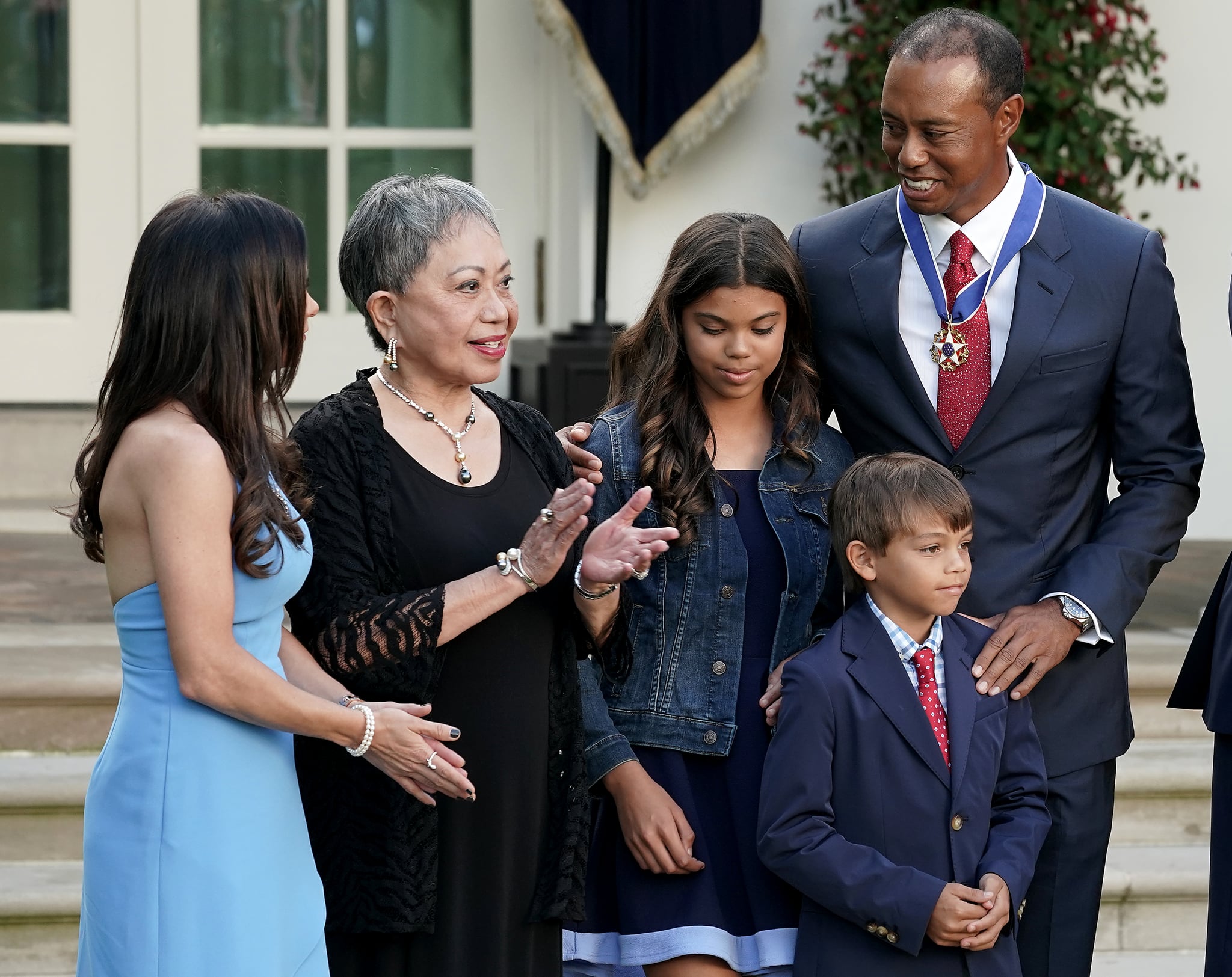 How Many Kids Does Tiger Woods Have Popsugar Family