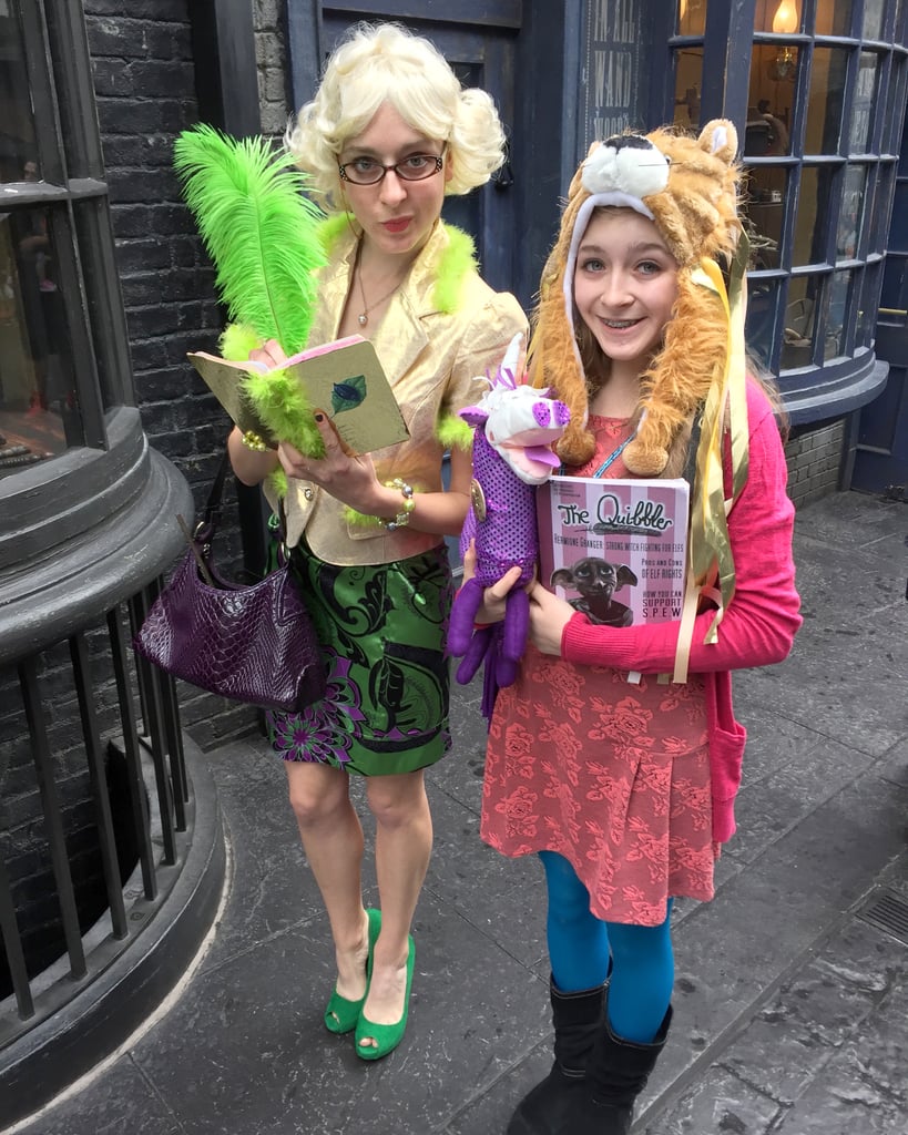 Rita Skeeter and Luna Lovegood