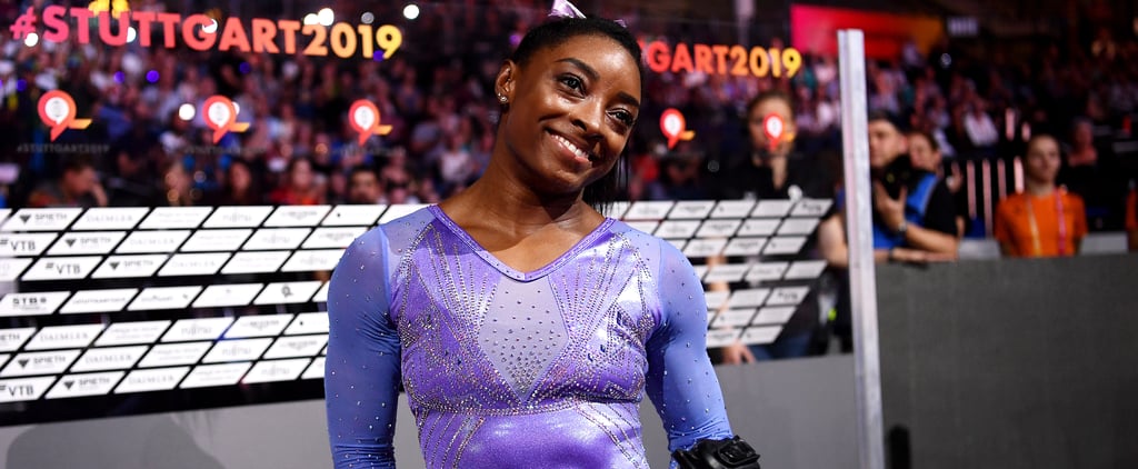 Simone Biles Totally Nailed the Handstand Challenge | Video