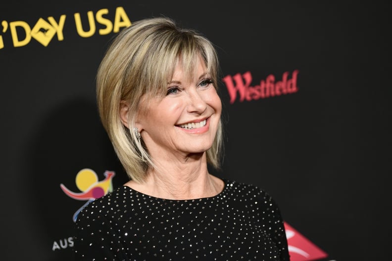 LOS ANGELES, CA - JANUARY 27: Olivia Newton-John attends 2018 G'Day USA Los Angeles Black Tie Gala at InterContinental Los Angeles Downtown on January 27, 2018 in Los Angeles, California.  (Photo by Emma McIntyre/Getty Images)
