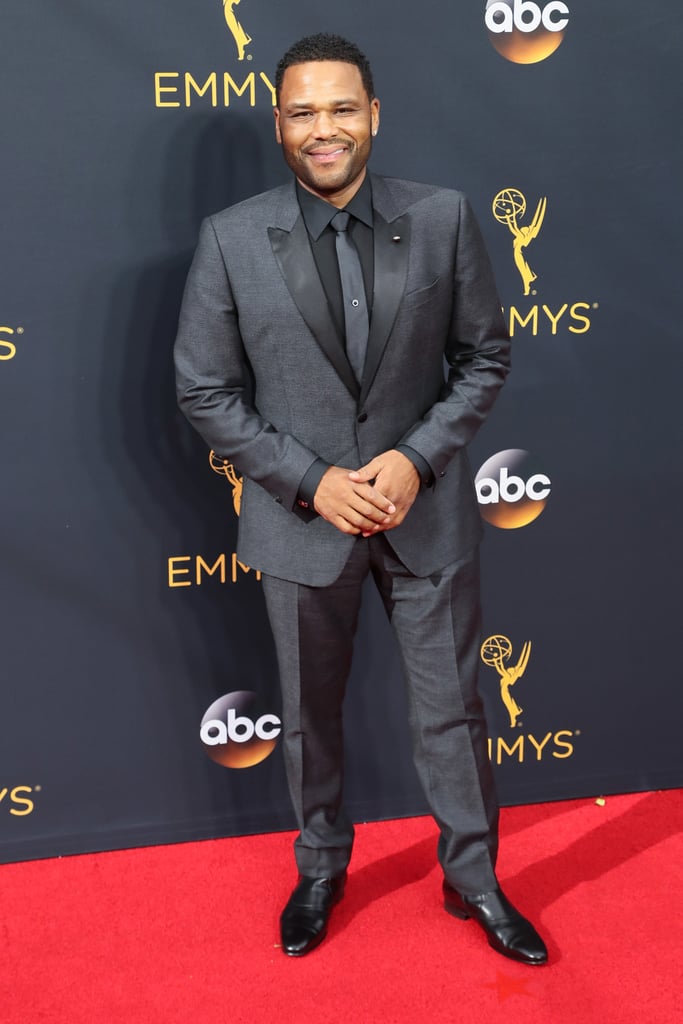 Anthony Anderson and His Family at the 2016 Emmys