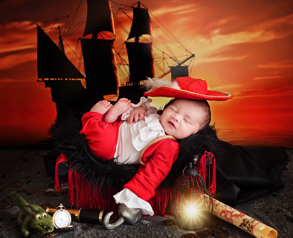 Peter Pan Newborn Photo Shoot