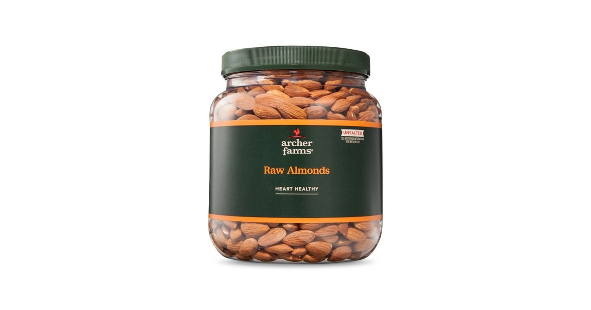 Archer Farms Unsalted Raw Almonds Best Keto Snacks at Target