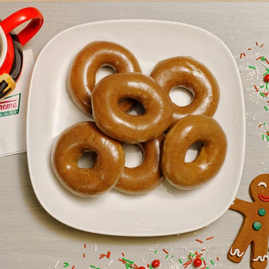 Krispy Kreme Gingerbread Glazed Doughnut