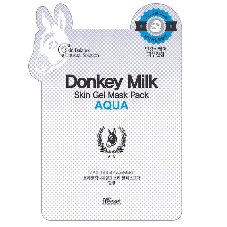 Freeset Donkey Milk Skin Gel Mask Pack Aqua