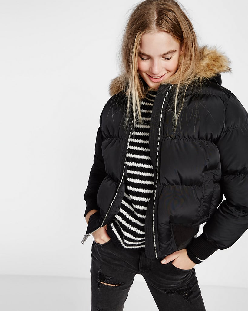 Express Short Extreme Puffer Coat ($248)