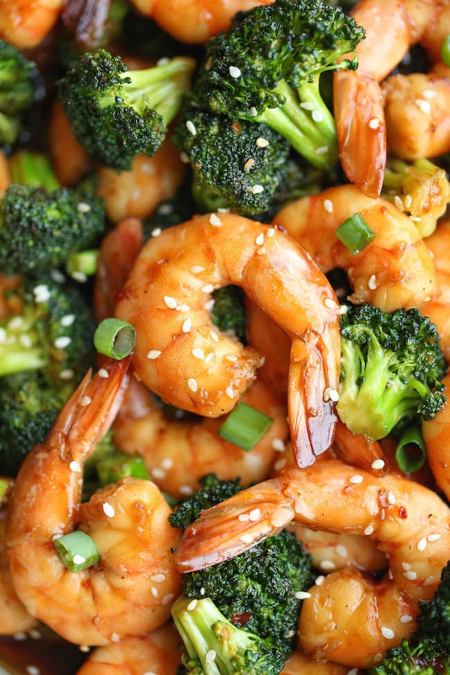 Easy Shrimp Broccoli Stir-Fry